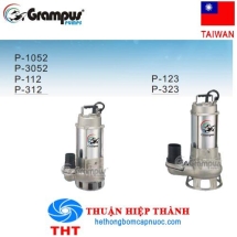 MÁY BƠM CHÌM NƯỚC THẢI GRAMPUS P-3052 0.5HP 380V