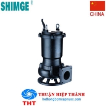 MÁY BƠM CHÌM HÚT NƯỚC THẢI SHIMGE WQK48-25-7.5 - 7.5KW - 380V 