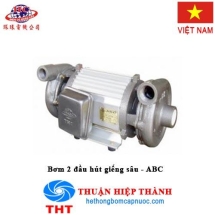 MÁY BƠM 2 ĐẦU HÚT GIẾNG SÂU ABC-1500 2HP - 220V 