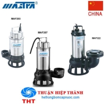 MÁY BƠM CHÌM NƯỚC THẢI MASTRA MAF-205 3/4HP 380V