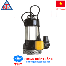 MÁY BƠM CHÌM NƯỚC THẢI CÓ PHAO NTP HSM280-12.2 205T 3HP 380V