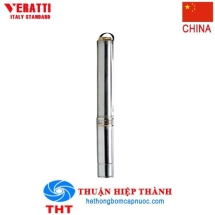 MÁY BƠM HỎA TIỄN VERATTI 6 INCH CÁNH NHỰA 6S45/9 20HP 380V