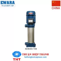 MÁY BƠM LY TÂM TRỤC ĐỨNG INOX EWARA CVE 125-10T 5.5HP 380V