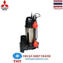 MÁY BƠM CHÌM NƯỚC THẢI MITSUBISHI SSP-755TB ( CÓ PHAO ) 1HP 380V