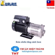 MÁY BƠM TRỤC NGANG ĐA TẦNG CÁNH INOX WALRUS TPH4T6K 1470W - 220V 