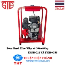 MÁY BƠM CHỮA CHÁY ĐỘNG CƠ XĂNG STE FHS80G30 - 30kW