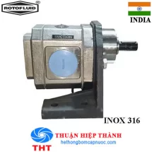 ĐẦU BƠM BÁNH RĂNG BẰNG INOX ROTOFLUID FTSS-050 - 380V
