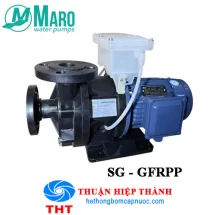 MÁY BƠM LY TÂM ĐẦU NHỰA MARO SG-441-GFRPP - 0.75KW - 380V 