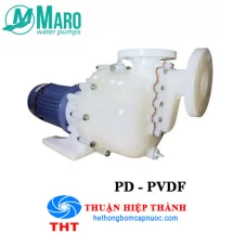 MÁY BƠM LY TÂM TỰ MỒI MARO PD40012-PVDF - 0.75KW - 380V 